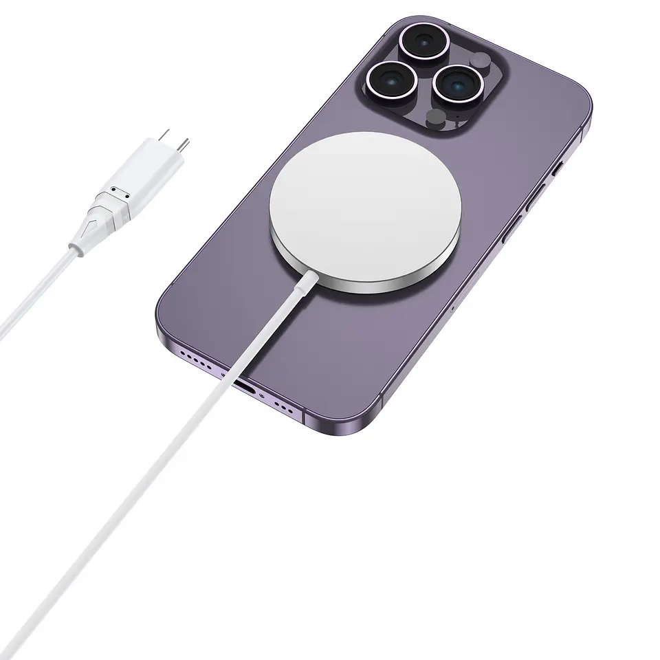 Cargador Inalámbrico Magnético para iPhone 16 / 15 / 14 / 13 / 12 / 11 2
