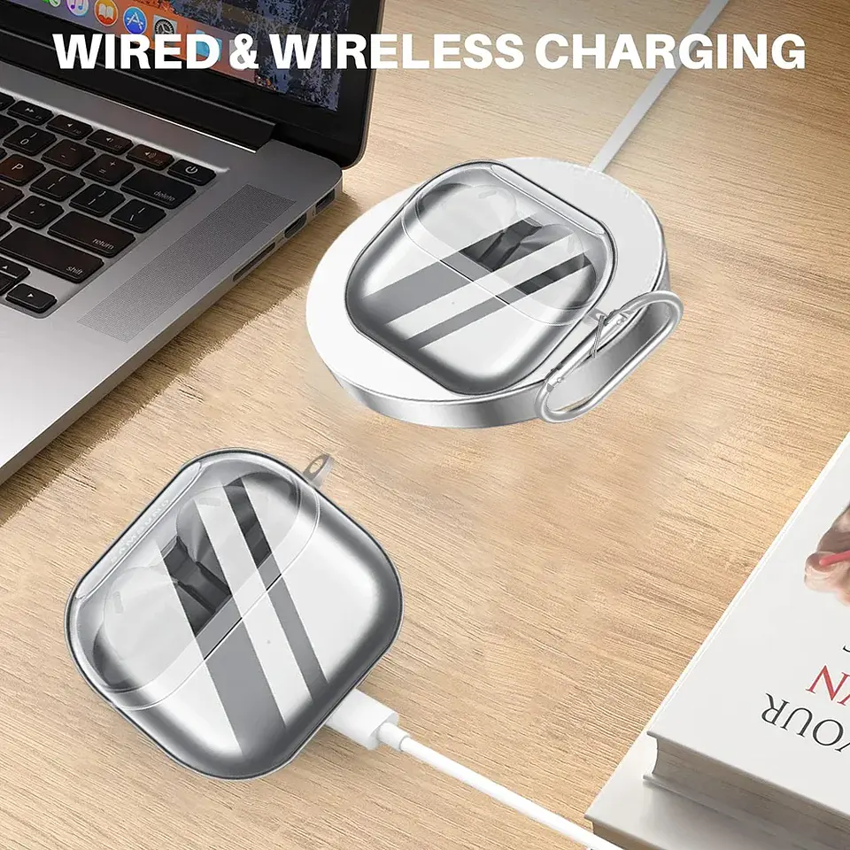 Carcasa Funda Para Galaxy Buds 3 Pro / Galaxy Buds 3 Transparente 3