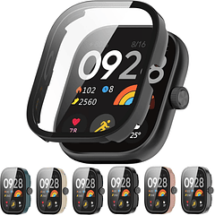Protector Carcasa Con Vidrio Para Xiaomi Redmi Watch 4