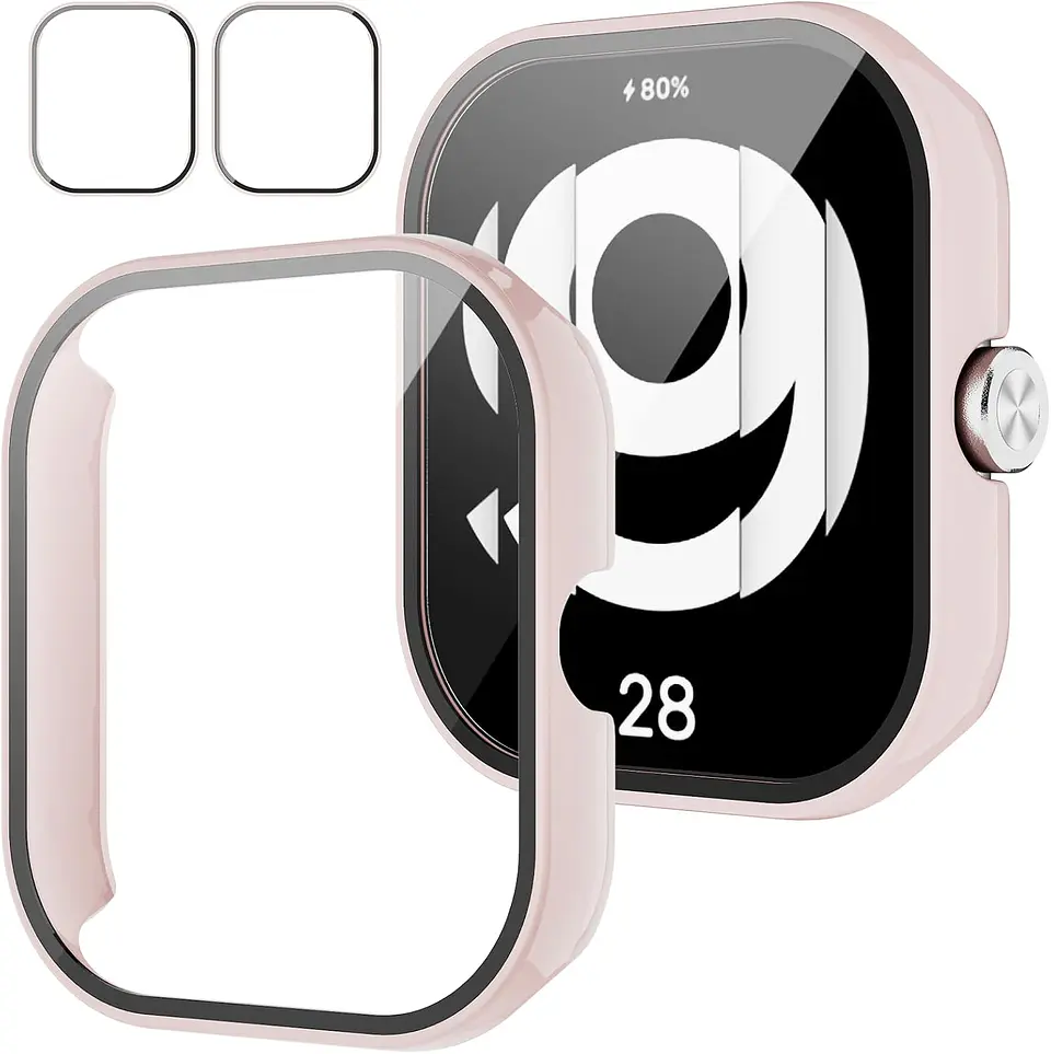 Protector Carcasa Con Vidrio Para Xiaomi Redmi Watch 4 2