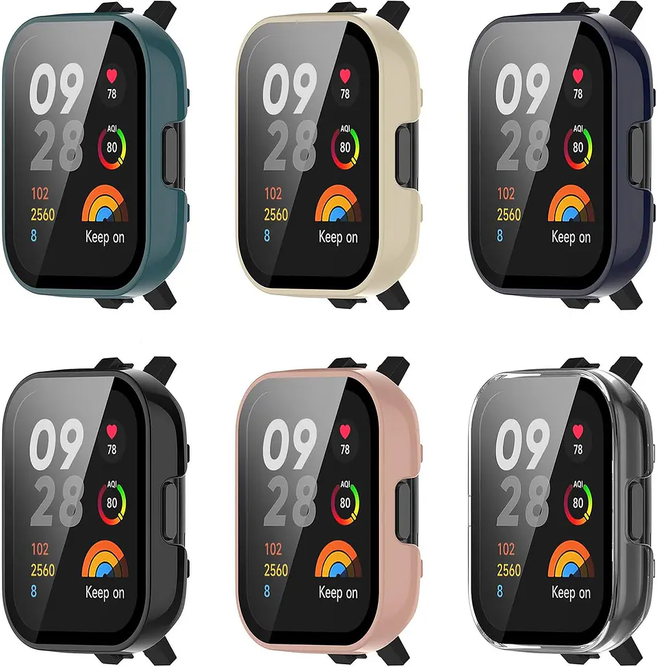 Protector Carcasa Vidrio Para Redmi Watch 3 Active 1