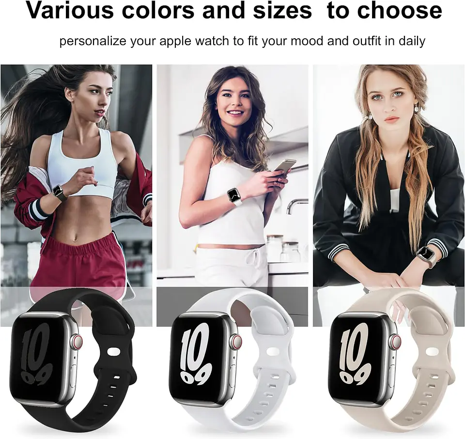Correa Silicona para Apple Watch todos los modelos 5