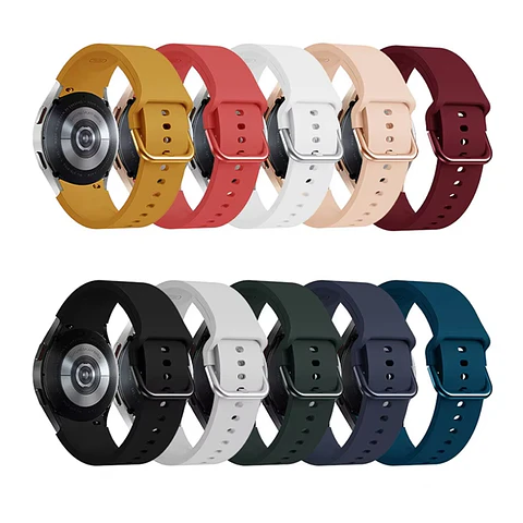 Correa Silicona Para Galaxy Watch / Amazfit / Garmin / 20mm
