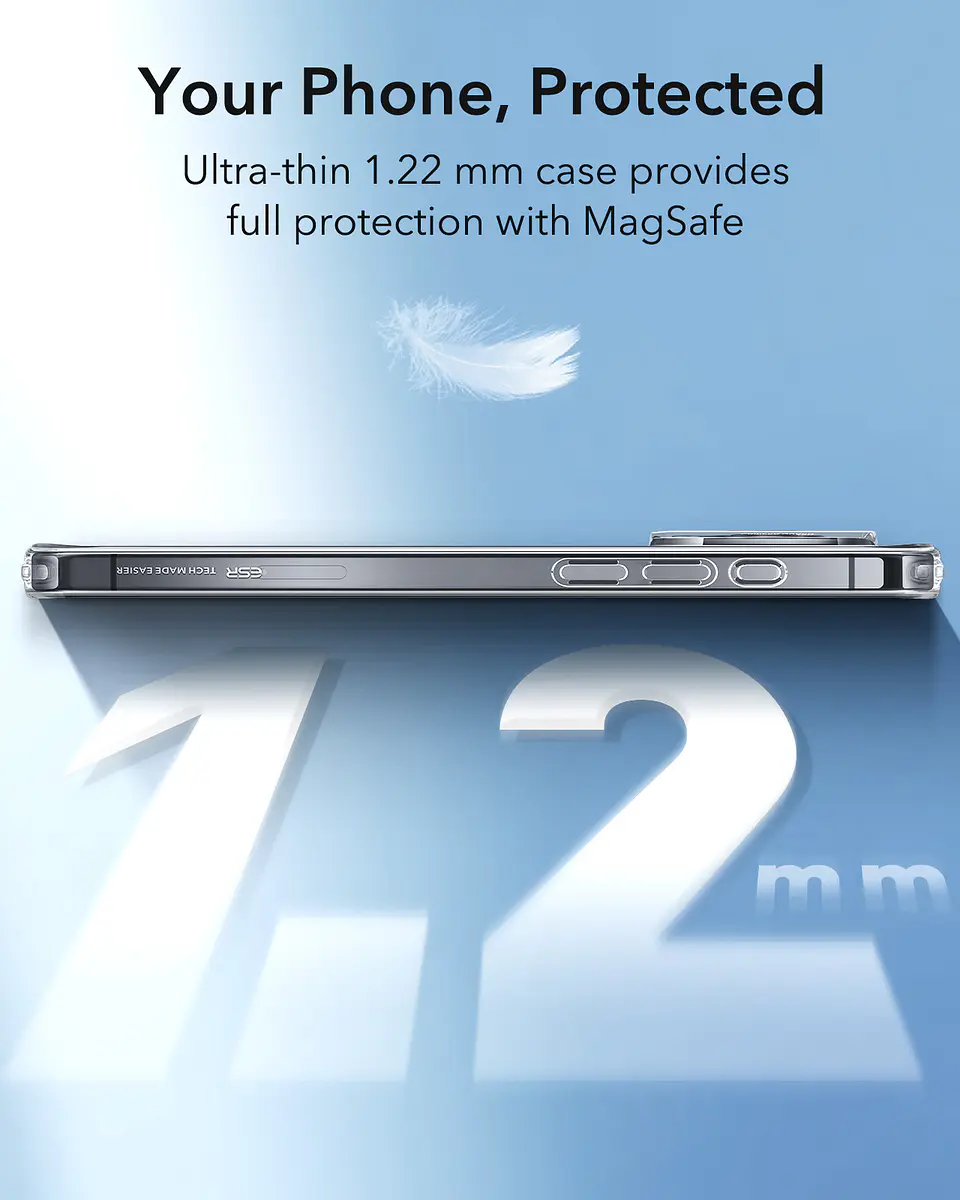 Carcasa ESR Zero Para iPhone 16 Ultra Delgada 4