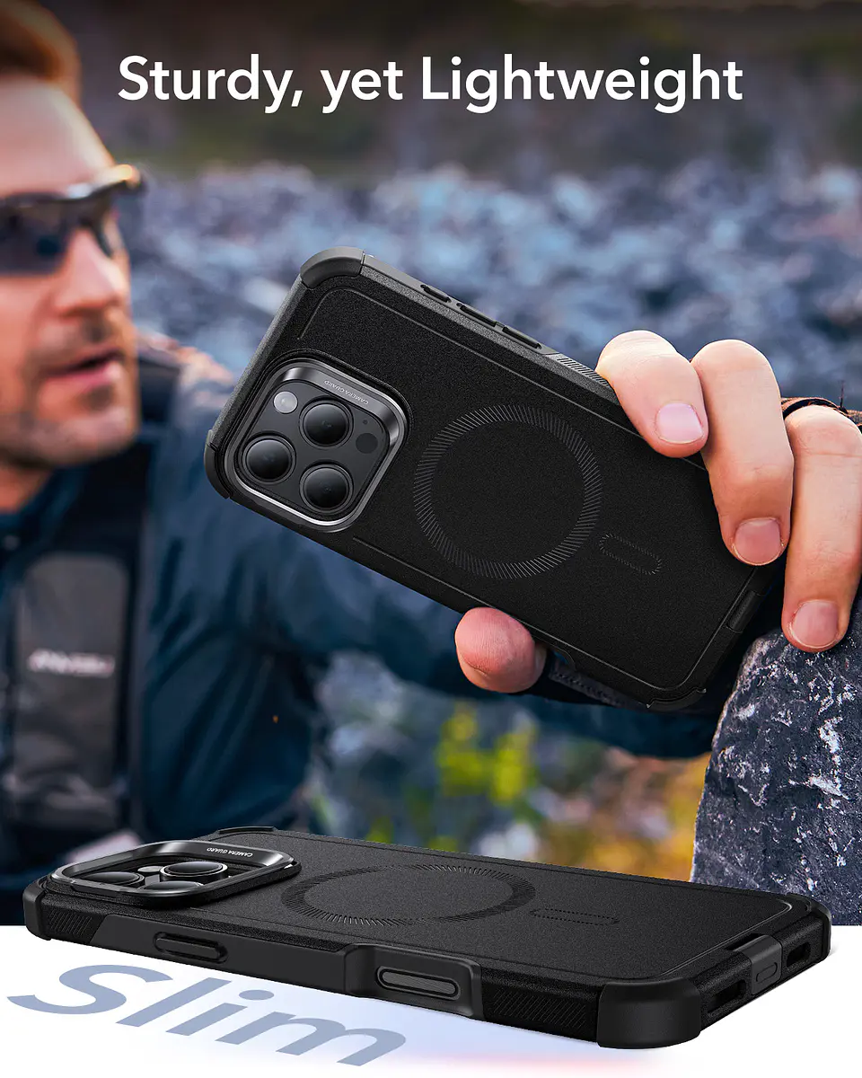 Carcasa ESR Para iPhone 16 Pro / Pro Max Cyber Armor 7