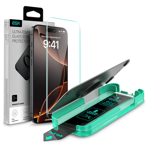 Mica Vidrio ESR Armorite Para iPhone 16 Pro / 16 Pro Max