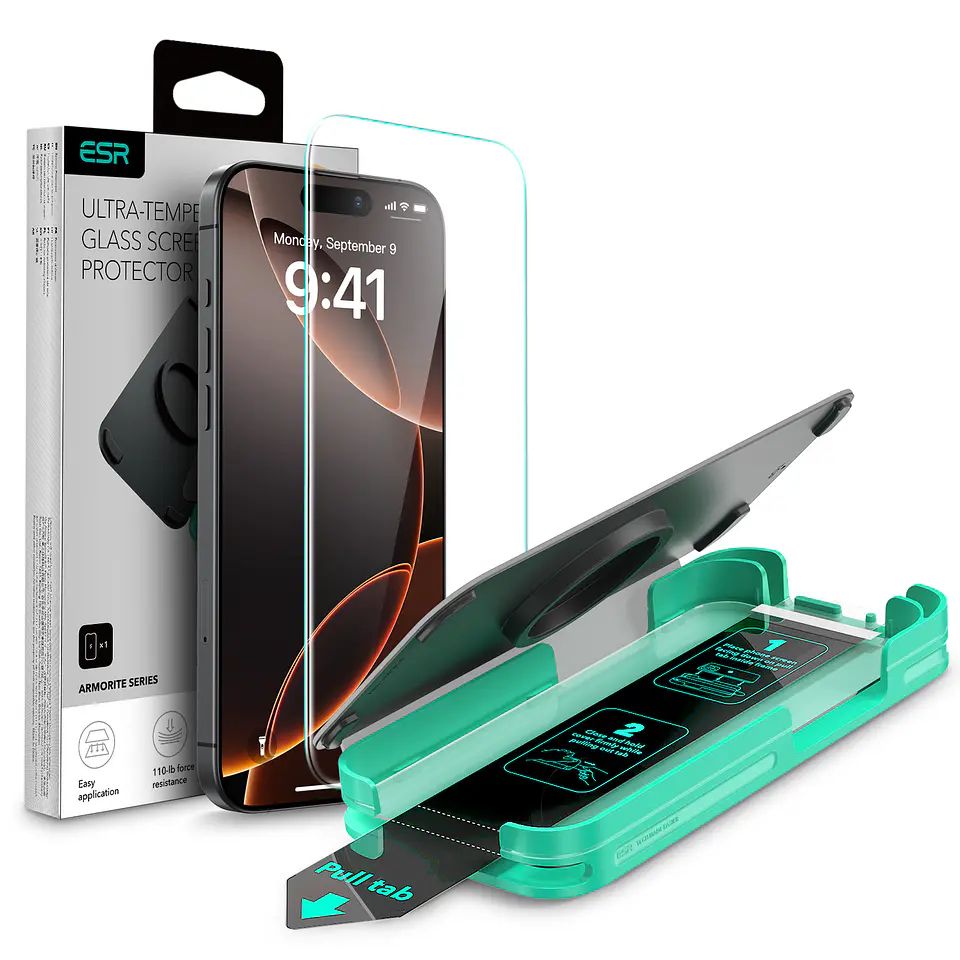 Mica Vidrio ESR Armorite Para iPhone 16 Pro / 16 Pro Max 1
