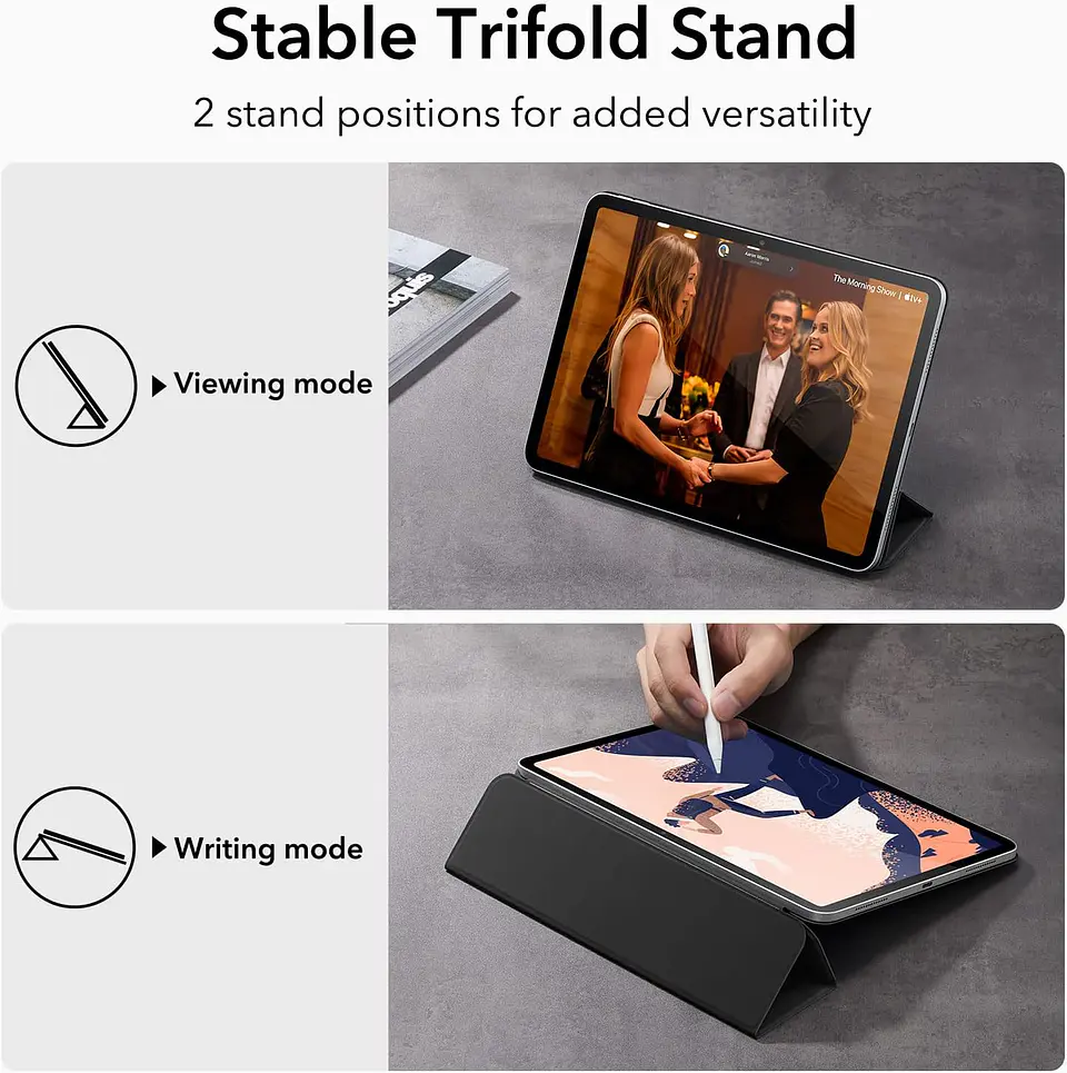 Carcasa Funda ESR Para iPad 11 A16 / 10 Gen Rebound Magnetica 5