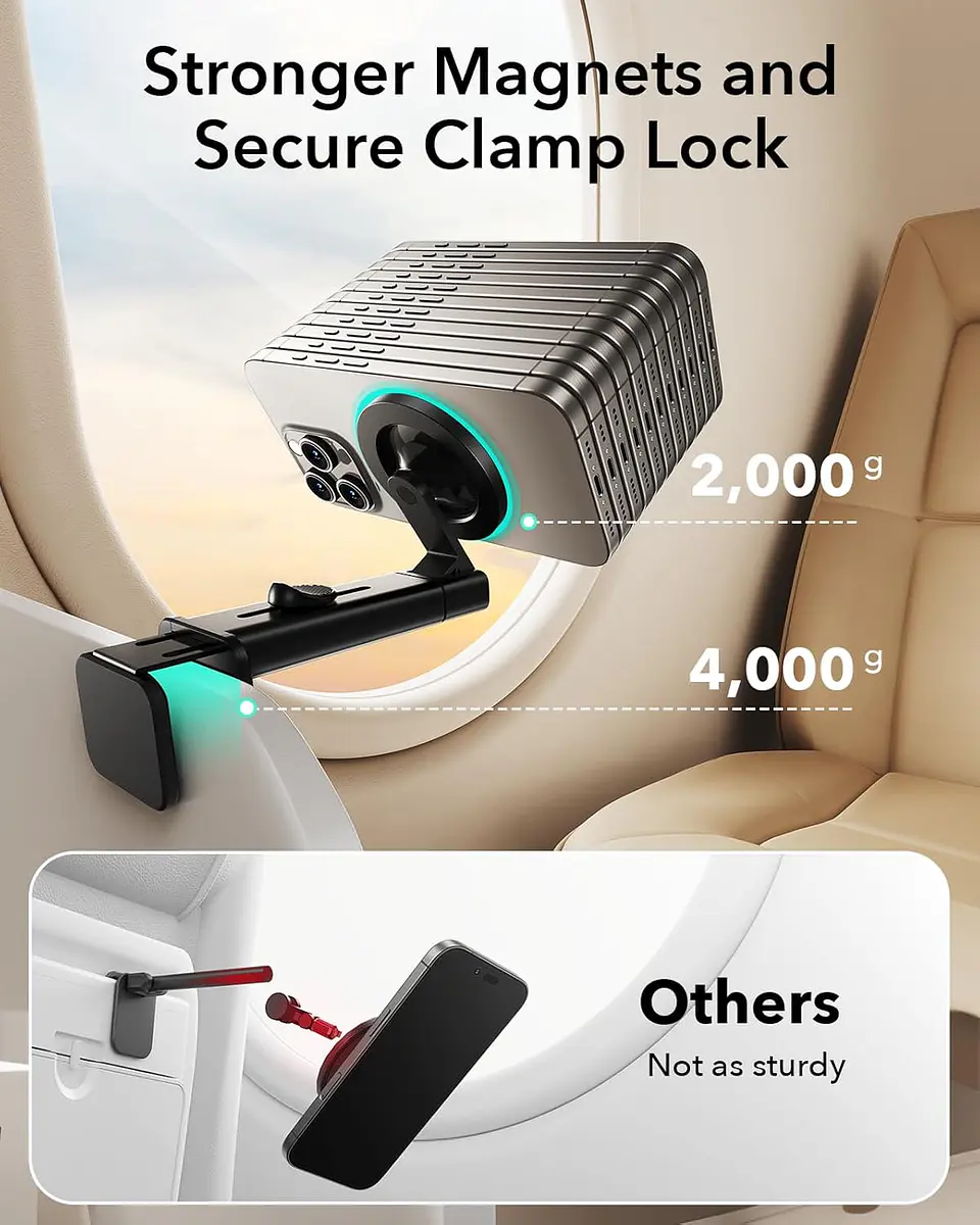 Soporte ESR De Teléfono Magnetico Para Viaje/Avion 3