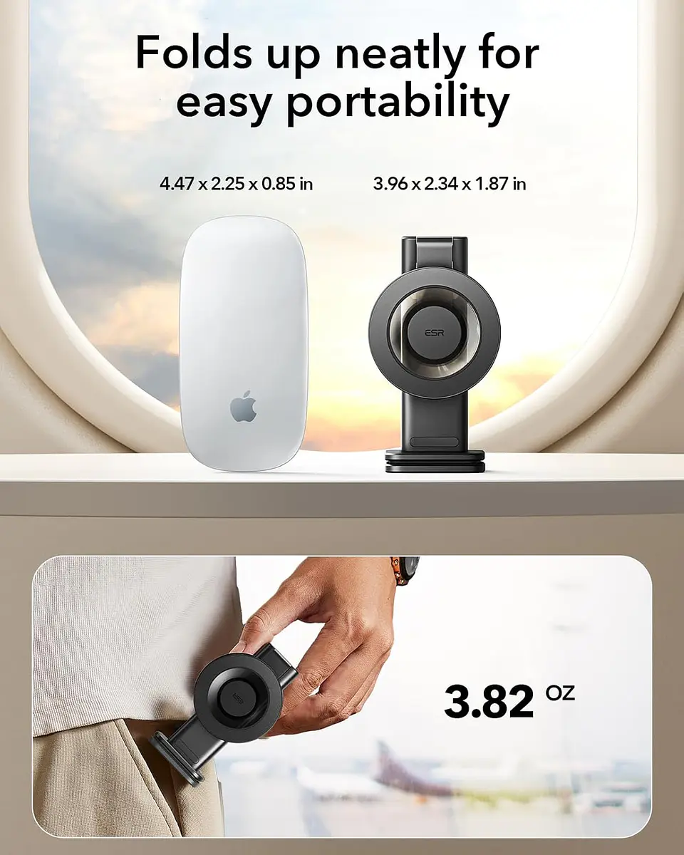 Soporte ESR De Teléfono Magnetico Para Viaje/Avion 5