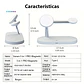 Estación De Carga Rapida Magnético 3 En 1 para iPhone Compatible Magsafe - Miniatura 5
