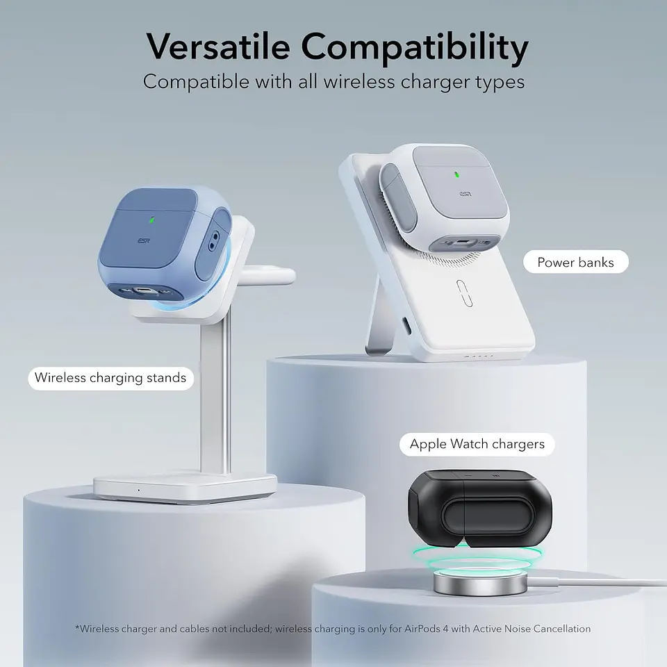 Carcasa Funda ESR Orbit Hybrid Para AirPods Pro / AirPods 4 7