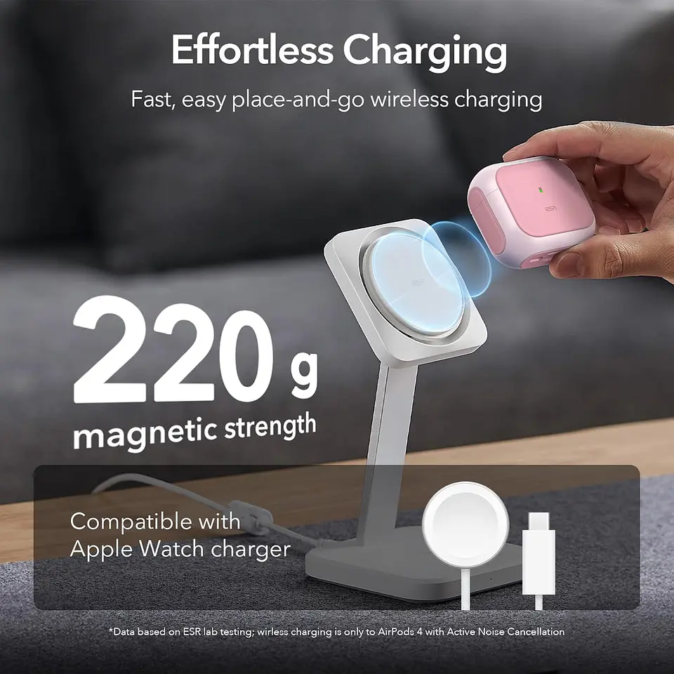 Carcasa Funda ESR Orbit Hybrid Para AirPods Pro / AirPods 4 8