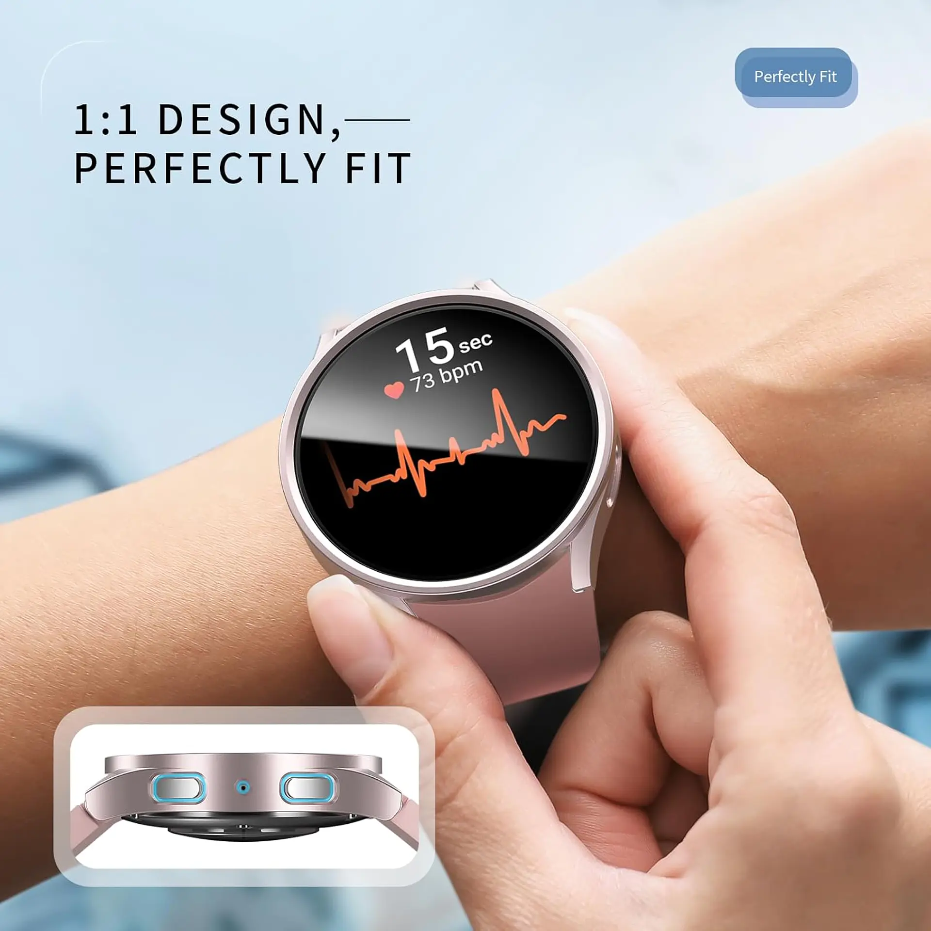 Protector Carcasa Para Galaxy Watch 7 40/44mm 2