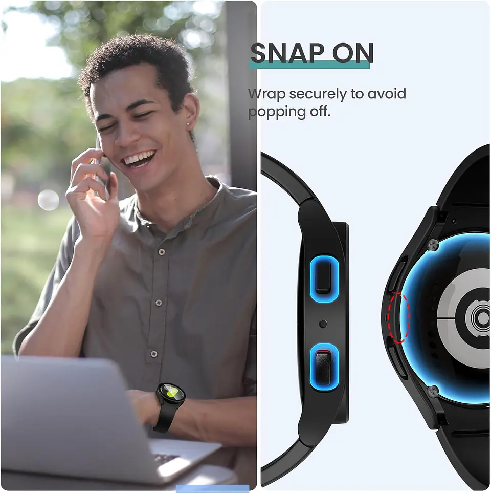 Protector Carcasa Para Galaxy Watch 7 40/44mm 4