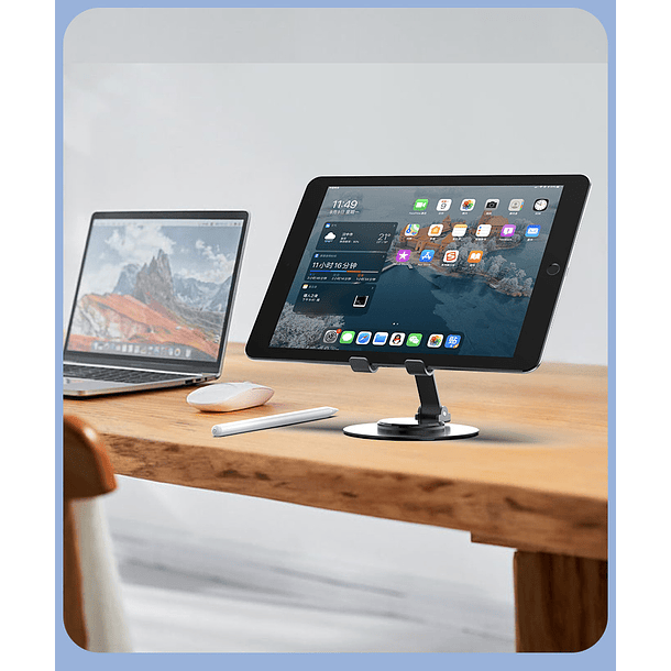 Soporte Escritorio Tablet Para iPad / Celular 360 Giratorio 5