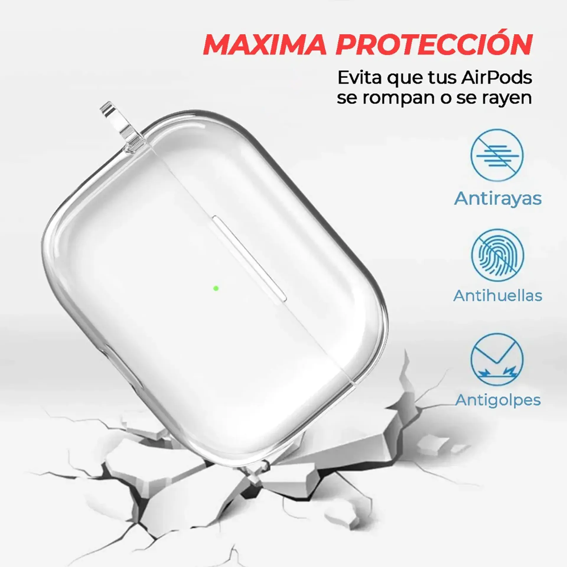 Carcasa Funda Tpu Silicona Para AirPods 5 / 4 7