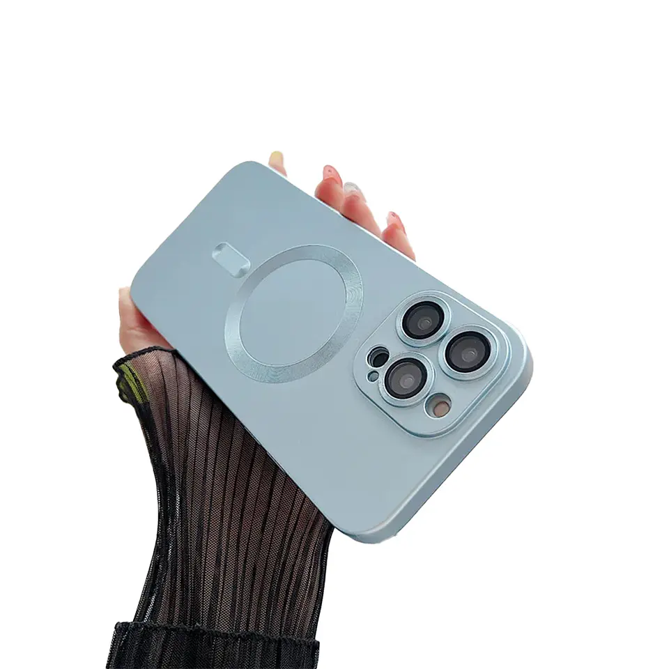 Carcasa Metalizada Para iPhone Magnetica 9