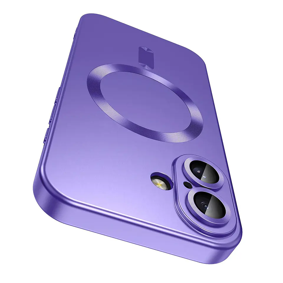 Carcasa Metalizada Para iPhone Magnetica 13