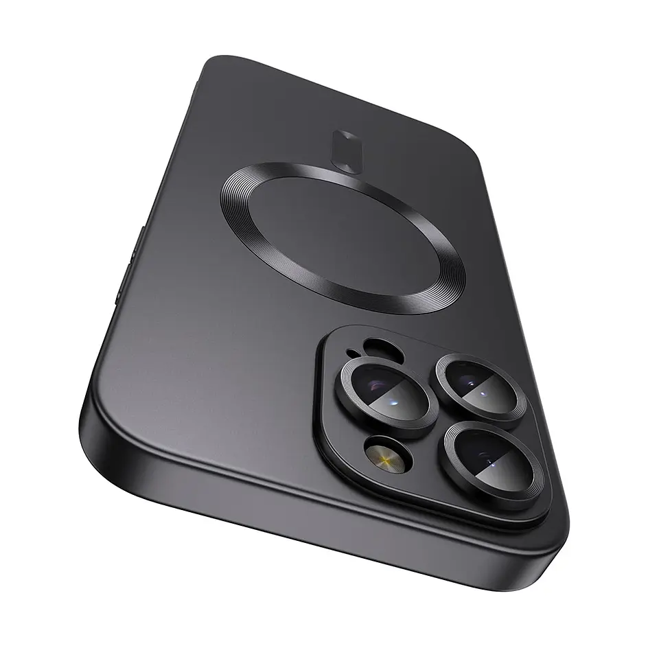 Carcasa Metalizada Para iPhone Magnetica 17