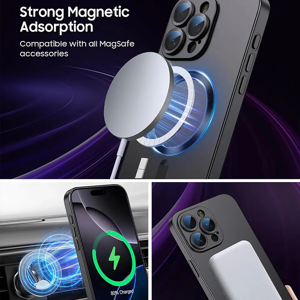 Carcasa Metalizada Para iPhone Magnetica 5