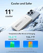 Bateria portatil ESR para iPhone Qi2 5,000mAh Magnetica Kickstand Powerbank - Miniatura 6