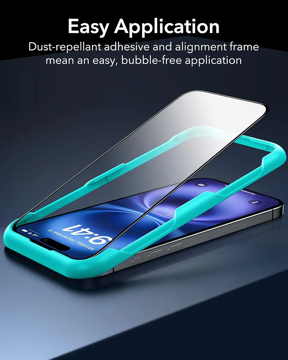 Lámina Protectora ESR Para iPhone 16 / 16 Pro / 16 Pro Max (2 Pack) 3