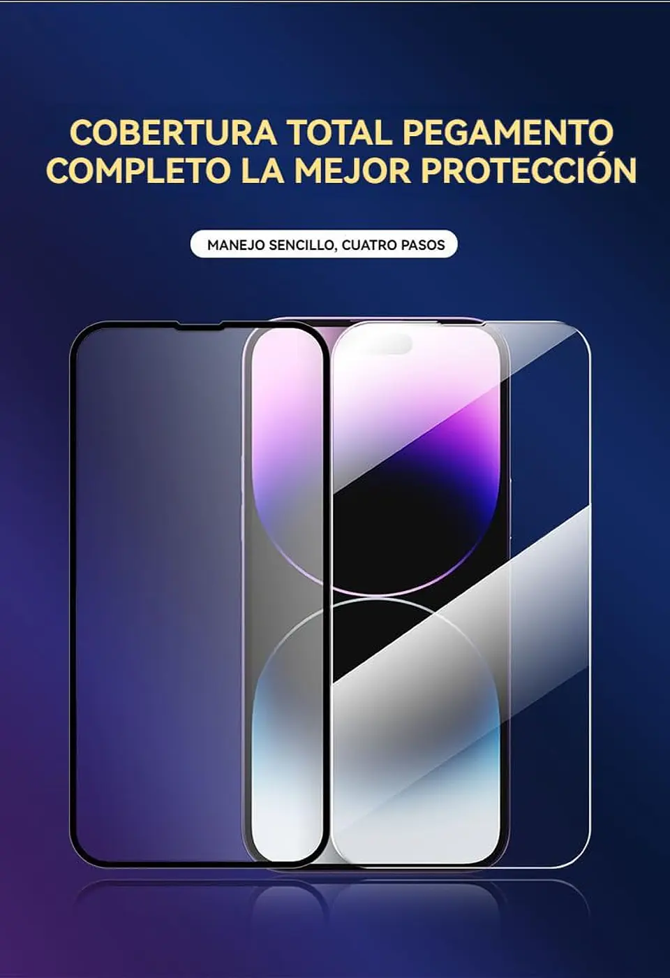 Lamina Pantalla Para iPhone 11/12/13/14/15/16 Auto Instalable 6