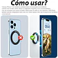 Anillo Soporte Magnetico Pared Para iPhone Magsafe - Miniatura 2