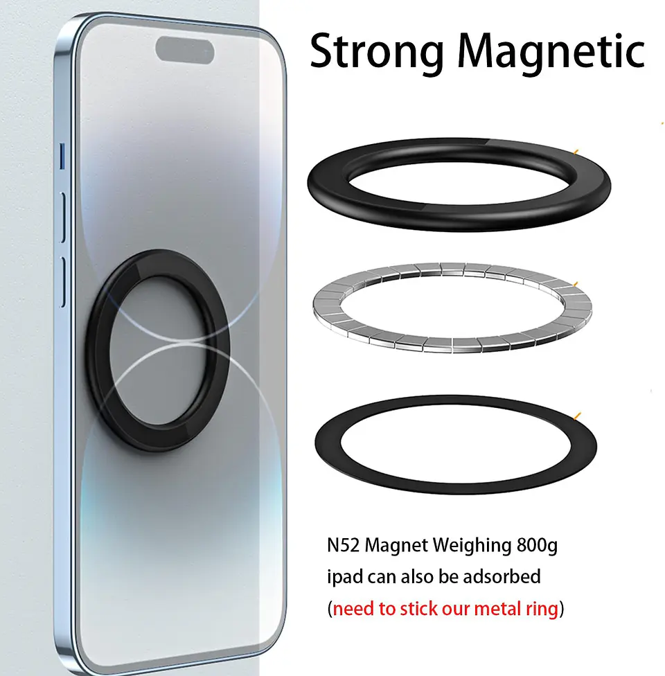 Anillo Soporte Magnetico Pared Para iPhone Magsafe 3