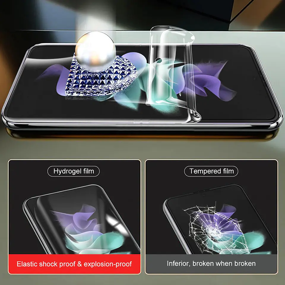 Protector Pantalla Hidrogel Para Galaxy Z Flip 6 / 5 2un 2