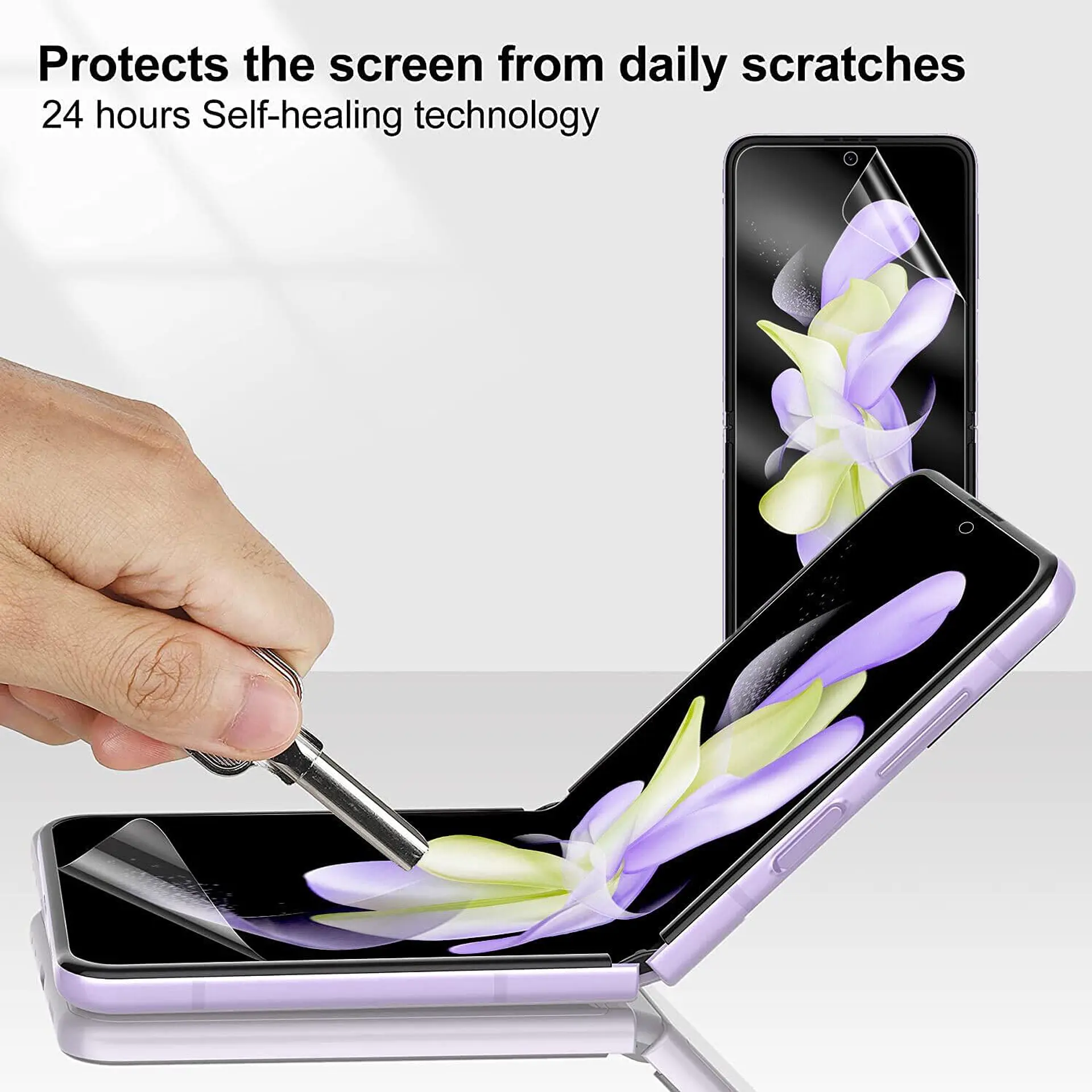 Protector Pantalla Hidrogel Para Galaxy Z Flip 6 / 5 2un 4