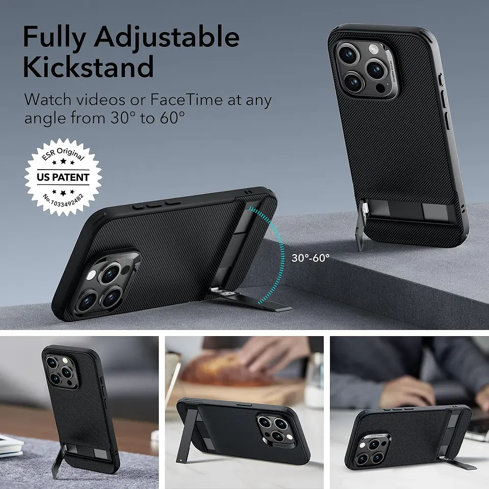Carcasa ESR Para iPhone 15 Pro Max Boost Kickstand  2