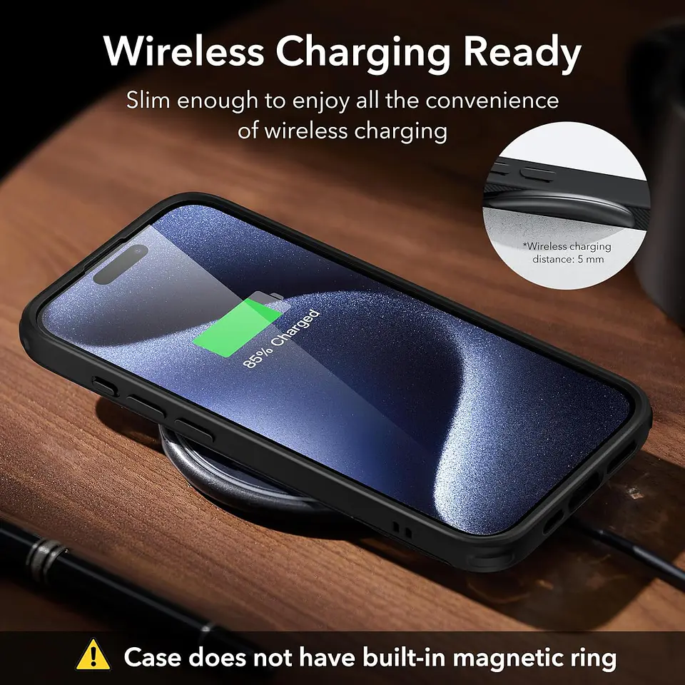 Carcasa ESR Para iPhone 15 Pro Max Boost Kickstand  5