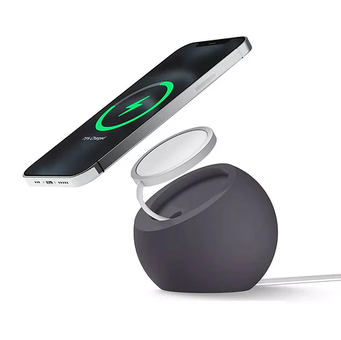 Stand de Carga Magnético Silicona para iPhone 