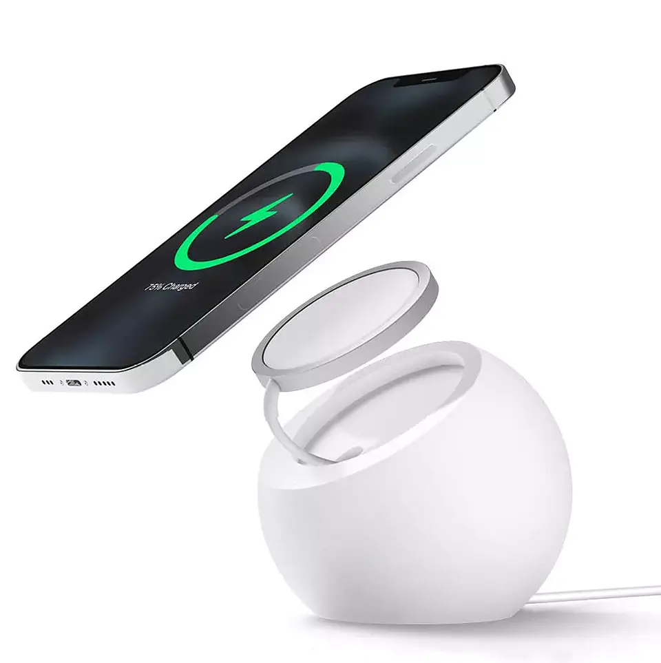 Stand de Carga Magnético Silicona para iPhone  8