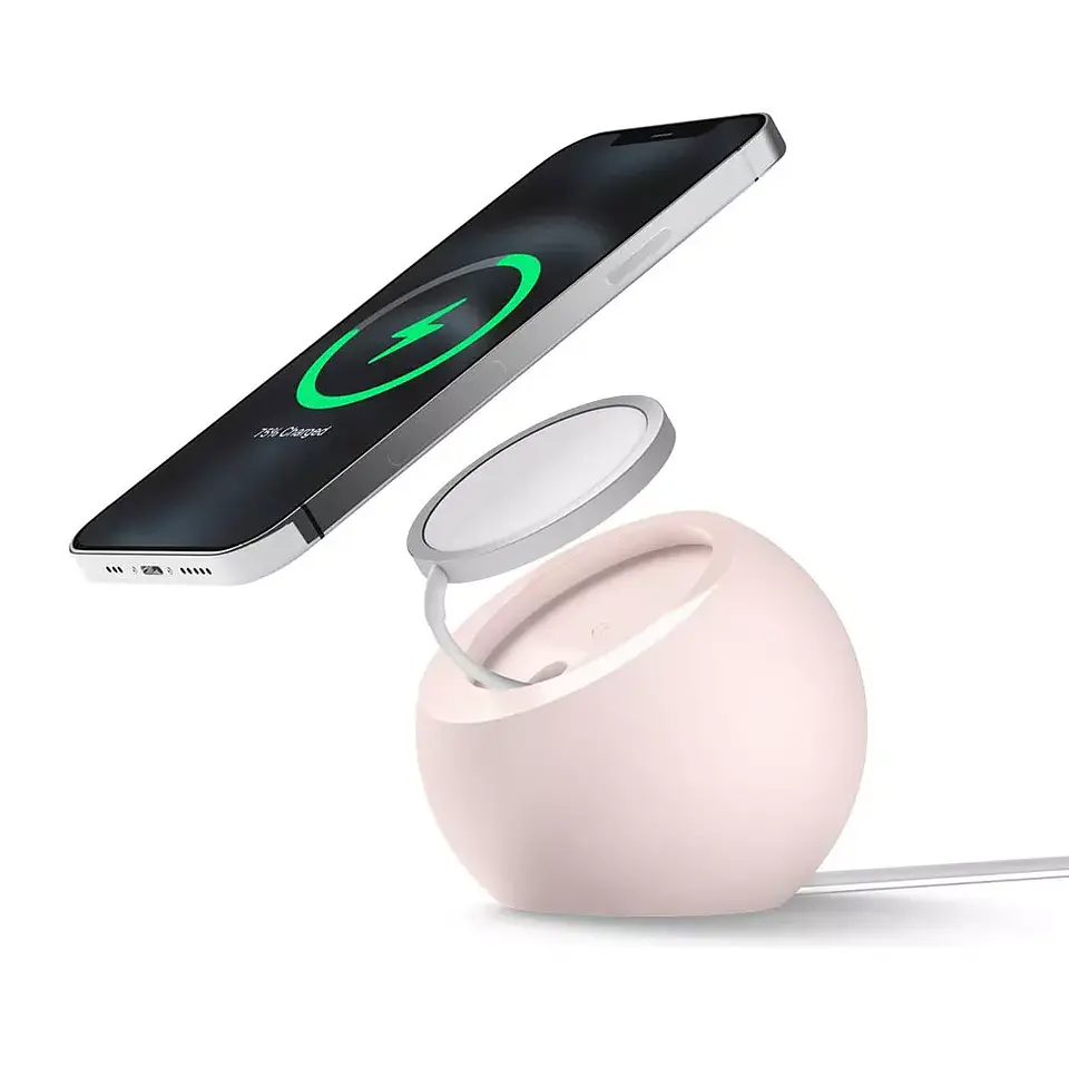 Stand de Carga Magnético Silicona para iPhone  9