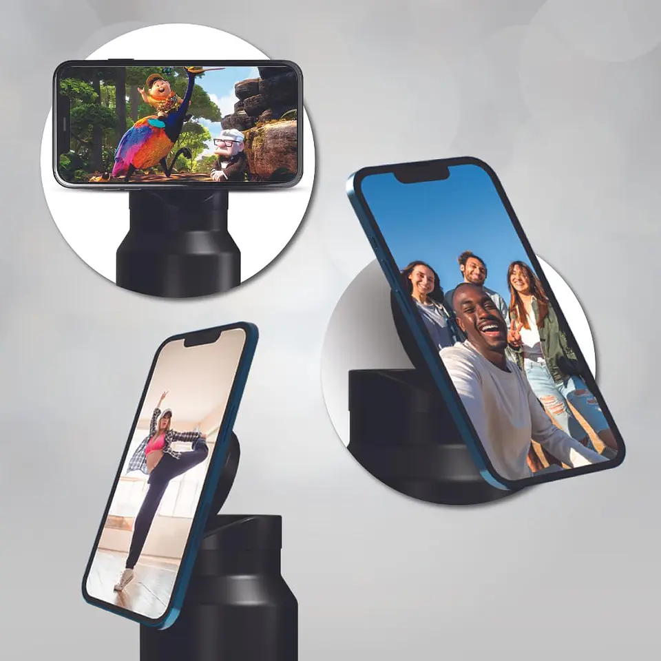 Botella Acero con Soporte para iPhone Magnética 4