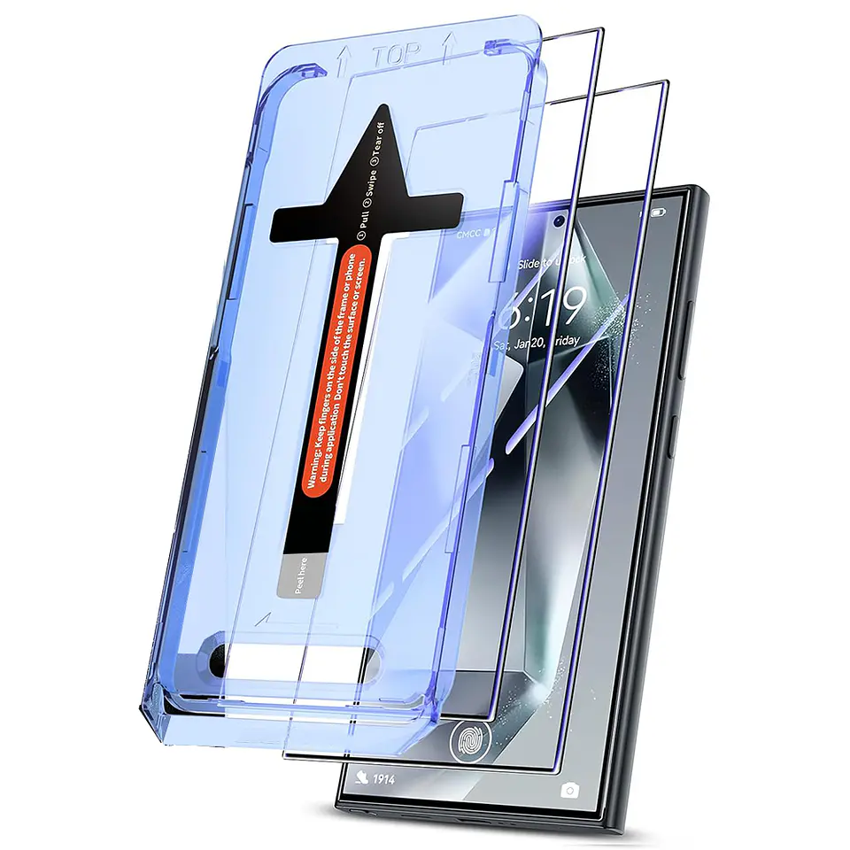 Lámina Protectora Pantalla Para S25 Ultra Auto Instalable 1