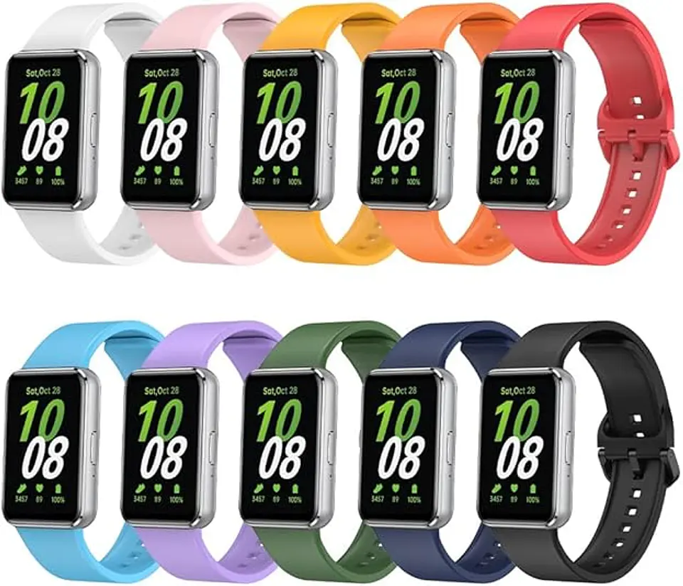 Correa De Silicona Para Samsung Galaxy Fit 3 R390 1