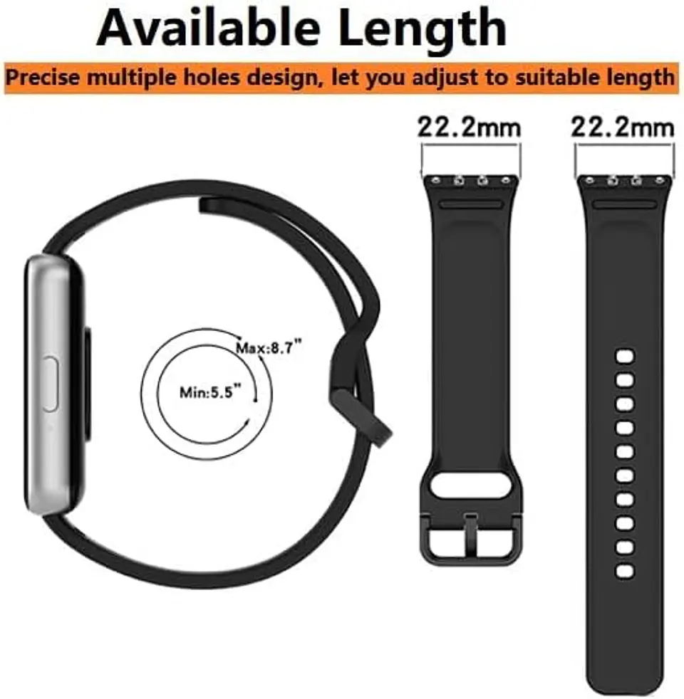 Correa De Silicona Para Samsung Galaxy Fit 3 R390 3