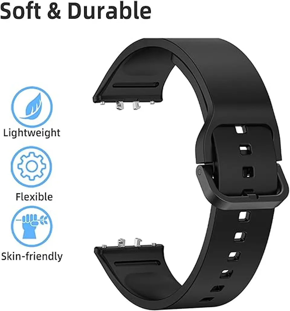 Correa De Silicona Para Samsung Galaxy Fit 3 R390 2