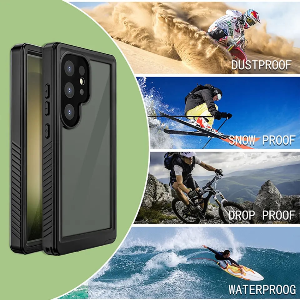 Carcasa Blindada Para Galaxy S25 Ultra Waterproof 4