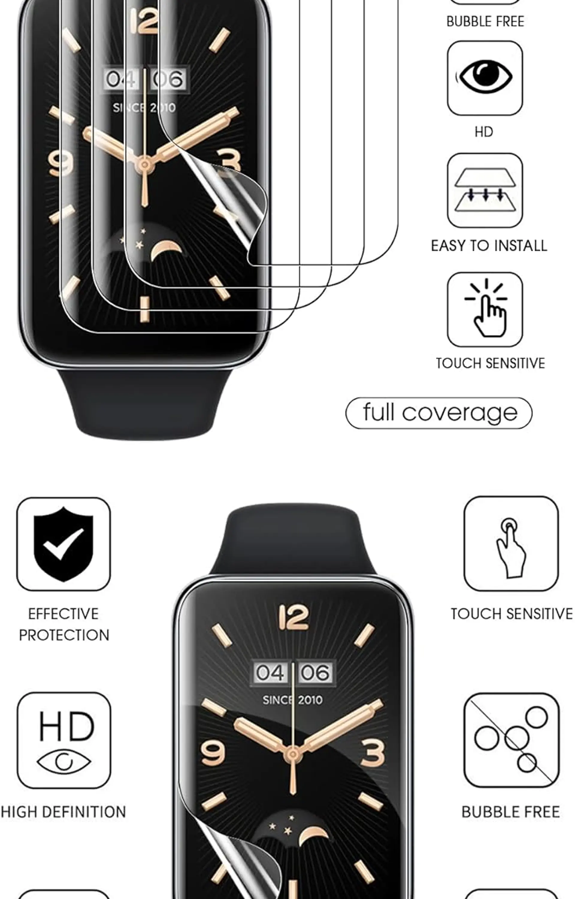Lamina Hidrogel Para Samsung Galaxy Fit 3 R390 (6un) 5