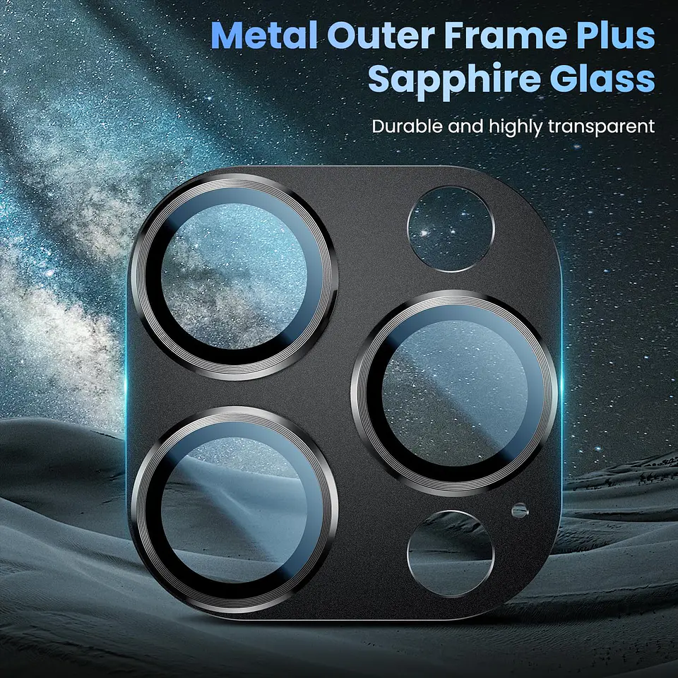 Protector de Camara para iPhone 16 Pro / 16 Pro Max Aluminio 3