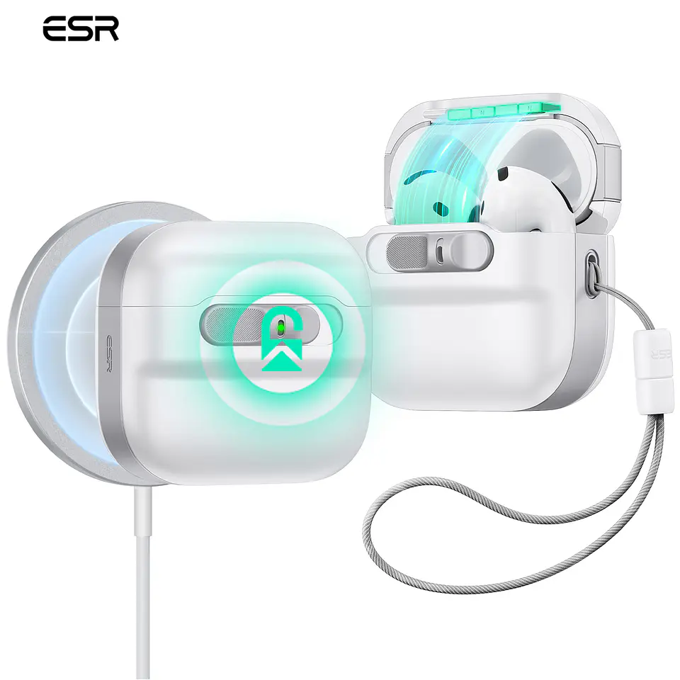 Carcasa Funda ESR Pulse Para AirPods 4 2024 1