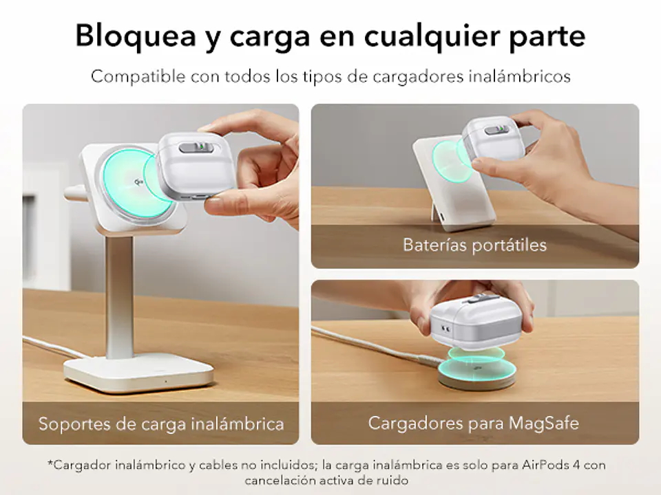 Carcasa Funda ESR Pulse Para AirPods 4 2024 7