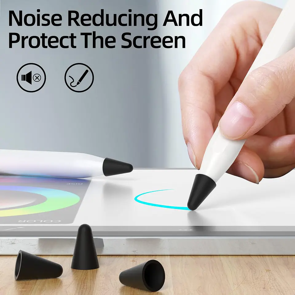 Protector de Punta Para Apple Pencil Silicona 4