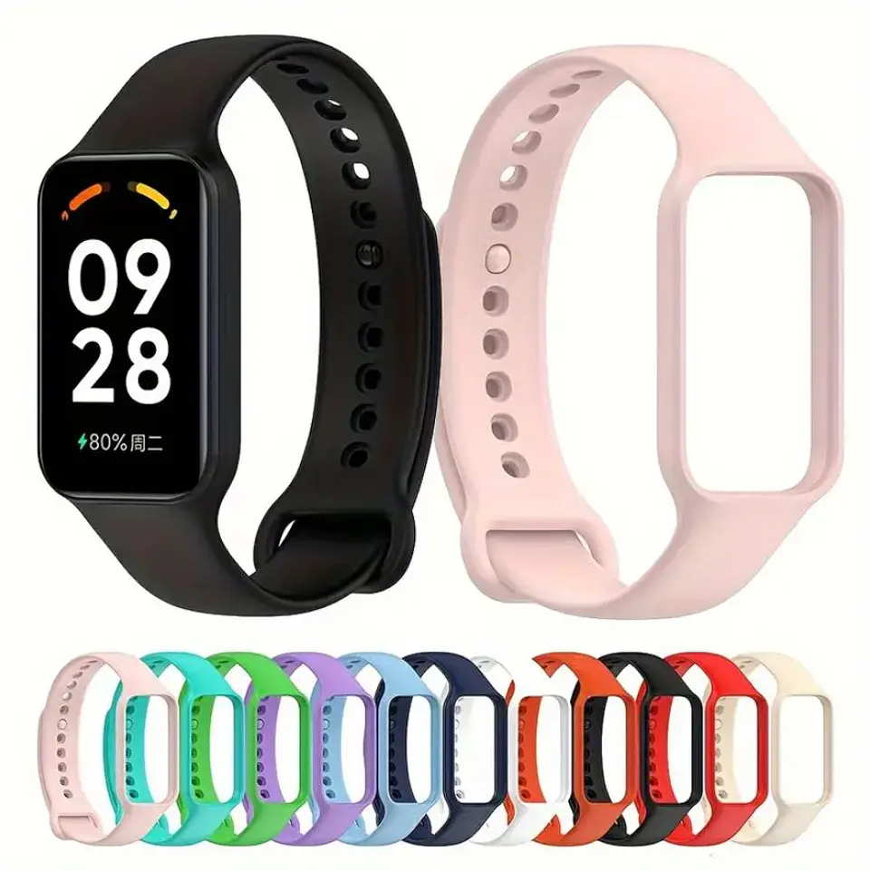 Correa Silicona Para Xiaomi Smart Band 8 Active 1