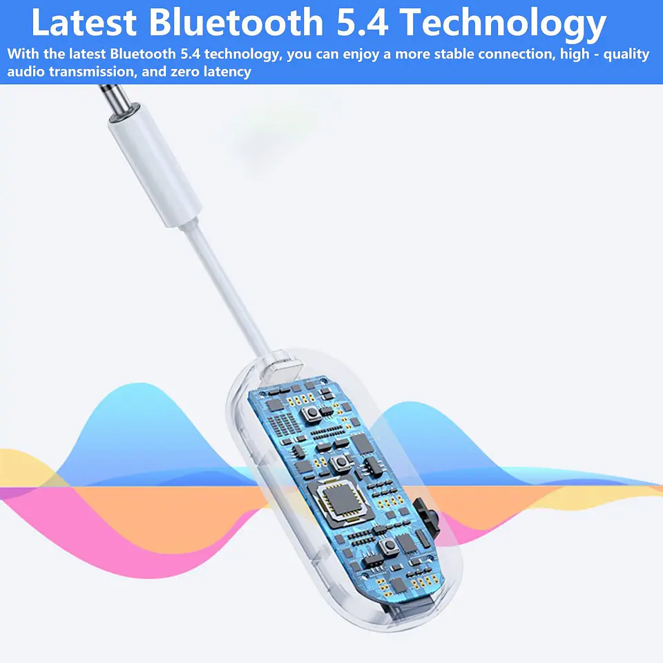 Adaptador Audifonos para Viaje / Avion 3.5MM Blanco 4